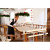 Duni Bierzelt Tischdeckenrolle aus Dunicel Uni weiß, 90 cm x 40 m