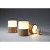 Duni LED Good Concept Bright, Bamboo 105 x 79 mm mit Klick-System, für LED\'s 1 Stück