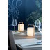 Duni LED Lampe Good Concept Sibling Bambus, weiß 148 x 108 mm 1 Stück