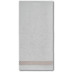 Dyckhoff Frottierserie Pure Elegance silber mit Bordre Handtuch 50 x 100 cm, 6 Stck