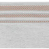 Dyckhoff Frottierserie Pure Elegance silber mit Bordren Handtuch 50 x 100 cm, 6 Stck
