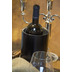 EDZARD Wein- und Sektkühler Pearl schwarz Ø 12cm