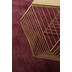 ESPRIT Teppich #loft ESP-4223-22 bordeaux 70 cm x 140 cm