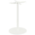 Essentials Urban Terrassentisch Wei gestell + Moonstone HPL 70 cm