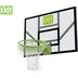 EXIT Galaxy Basketballbrett mit Dunkring und Netz - grün/schwarz