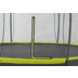 EXIT Silhouette Bodentrampolin mit Sicherheitsnetz - grün ø366cm