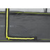 EXIT Silhouette Bodentrampolin mit Sicherheitsnetz - schwarz ø366cm