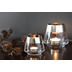 Fink Living Teelichthalter Jona - transparent - H. 13cm x B. 15cm