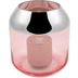 Fink Living Teelichthalter Smilla - rosa-silber - H. 20,6cm x D. 18,5cm