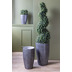 Fink Living Vase Melua - grau-silber - H. 37cm x D. 29cm