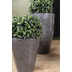 Fink Living Vase Melua - grau-silber - H. 51cm x D. 30cm