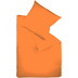 Fleuresse Bettwsche Garnituren Colours orange 200x220 +  2 x 80x80