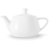 Friesland Teekanne Porzellan 0310, weiß Utah Teapot