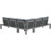 Garden Impressions Adelaide Loungeset 4-teilig carbon black/ mystic grey