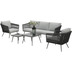 Garden Impressions Canberra Loungeset 5-teilig artic grey