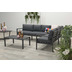 Garden Impressions Lexinton lounge set 4-teilig carbon black/ reflex black