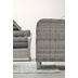 Garden Impressions Milwaukee 3-Sitzer Sofa L195 cloudy grey HØ5mm/reflex black