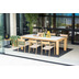 Garden Impressions Austin Tisch 240x100 light teaklook/Cen. milano beige