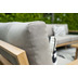 Garden Impressions Gartenlounge Decala Sofa Set light teak look/ taupe