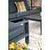 Garden Impressions Lincoln lounge Tisch 140x70 carbon black