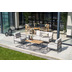 Garden Impressions Lisboa Loungeset 4-tlg carbon schwarzack/desert sand/teak look