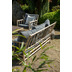 Garden Impressions Lombok Lounge Set 4-tlg alu bamboo/ mystic grau