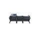 Garden Impressions Sasha Lounge Set 4-tlg carbon schwarz/ reflex schwarz