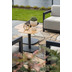 Garden Impressions Serena Loungeset 5-tlg carbon schwarz/ merino sand/ teak look