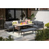 Garden Impressions Gartenlounge Teramon Eckset links aus Seil, mystic grey