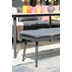 Garden Impressions Gartenlounge Teramon Eckset links aus Seil, mystic grey