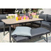 Garden Impressions Gartenlounge Teramon Eckset links aus Seil, mystic grey