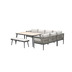 Garden Impressions Gartenlounge Teramon Eck-Set, Seil taupe/desert sand