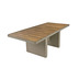 Garden Pleasure Tisch BRAGA 180 cm, weidenbraun mit Holztischplatte