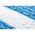 Gino Falcone Handwebteppich Benito 24463 700 blau 150 x 150 cm
