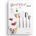 Gnali & Zani Kinderbesteck-Set Good Food 4tlg. Neutral Taufbesteck