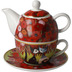 Goebel Tea for One Rosina Wachtmeister - Innamorati tra i papaveri 15,5 cm