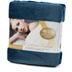 Gözze Premium Cashmere-Feeling Decke blau 180x220 cm