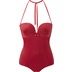 Gossard Swimwear Retro Button Badeanzug Red 80G