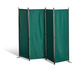 Grasekamp 2 Stück Paravent 4tlg Raumteiler  Trennwand Sichtschutz Grün Grün