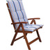 Grasekamp Auflage Marine Kissen Polster  Klapp-Sessel Stuhl Garten-Sessel blau