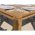 Grasekamp Teak Tisch 100x100 cm Esstisch  Gartenmöbel Gartentisch Holztisch Natur