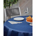 Grasekamp Tischdecke aus Schaumstoff Ø 160cm  dunkelblau