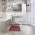 GRUND MIRAGE Badteppich Rubin 50 x 60 cm WC-Vorleger ohne Ausschnitt