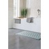 GRUND VOGUE Badteppich Grau 60 x 60 cm WC-Vorleger ohne Ausschnitt