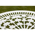 Hertie Garten Lugano Set 4 Personen, mit Tisch  70 cm, wei