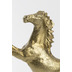 Hollnder Figur CAVALLO GRANDE Aluminium gold