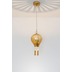 Hollnder Pendelleuchte 2-flg. BALLOON PICCOLO Eisen gold