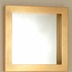 Holländer Spiegel CLASSICO AMERIKA  PICCOLO Rahmen Holz MDF mit Blattgold - Spiegelglas