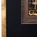 Holländer Wandbild IMMAGINE 2 Holz-Glas-Kunststein gold-schwarz