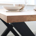holz4home Tischplatte ohne Baumkante Eiche 140 x 80 cm